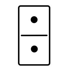 Dominos Icon Vector