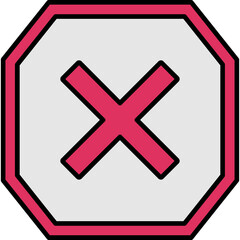 Obraz premium Cross Icon