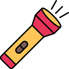 Fototapeta premium Torch Icon