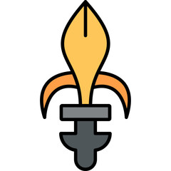 Fleur de lis Icon © Iconsea