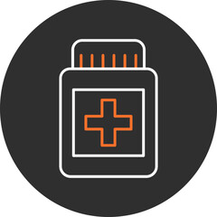 Obraz premium Pill Icon