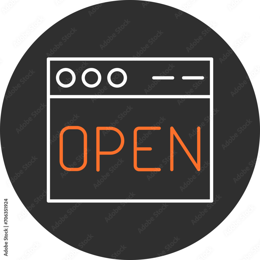 Poster Open Icon