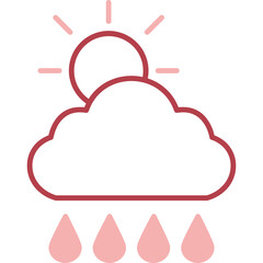Morning ,Rain Icon