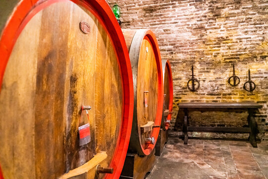 Views travelling around Montepulciano, Tuscany, Italy