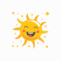 sun cartoon character
