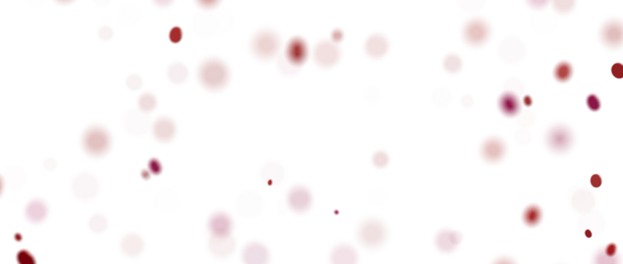 3d confetti png. red confetti falls from the sky.