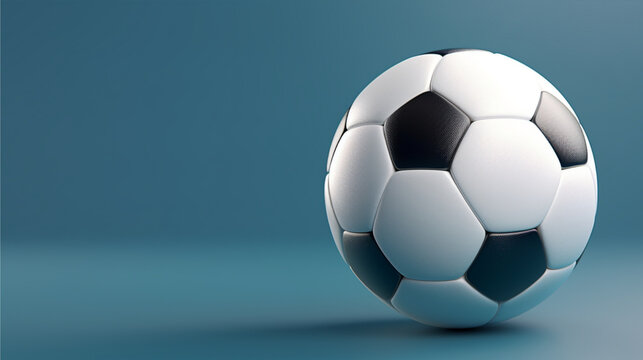 白黒のサッカーボール soccer ball football