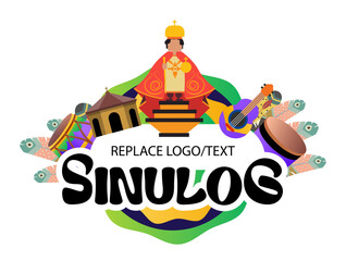 Colorful Celebration: Fun Sinulog Festival Design