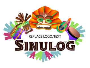 Colorful Celebration: Fun Sinulog Festival Design