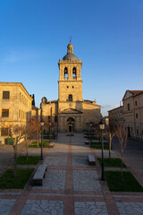 Obraz premium Cathedral of the city of Ciudad Rodrigo at sunset, Salamanca, Castilla y León, Spain.