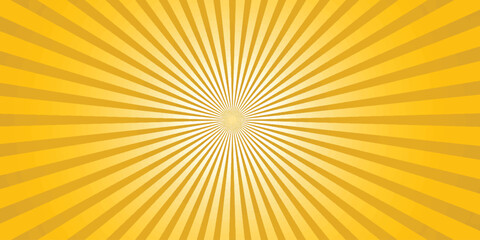 abstract summer background with rays
