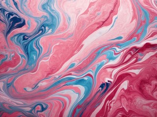 Abstract marbling oil acrylic paint background. Generative AI