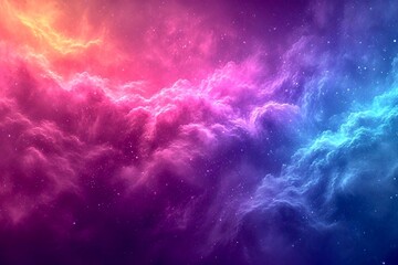 background with colorful gradient clouds