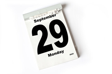  29 . September 2025
