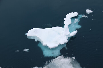 iceberg au dessus et en dessous de l eau