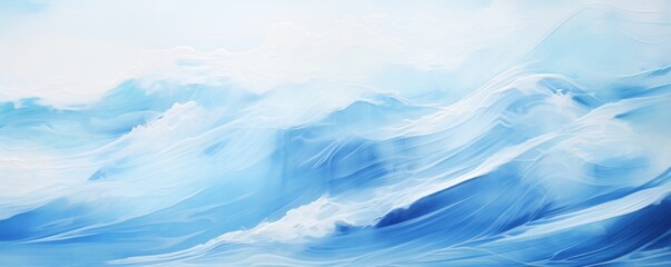 Fototapeta na wymiar Abstract water ocean wave, baby blue, powder blue, sky blue texture