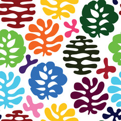 Vector Bright Seamless Otomi Style Mexican Pattern - 706369343