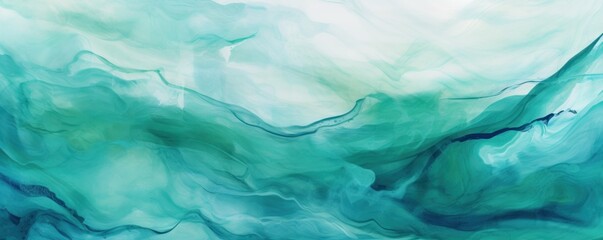 Abstract water ocean wave, emerald, jade, malachite texture - obrazy, fototapety, plakaty