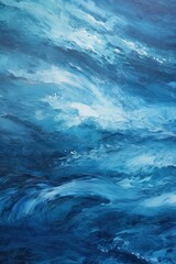 Fototapeta na wymiar Abstract water ocean wave, indigo, royal blue, navy texture
