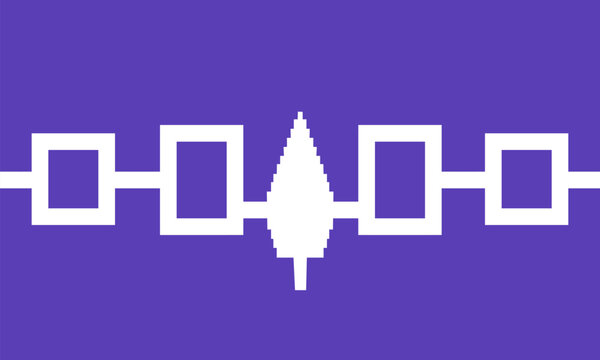 Flag of the Iroquois Confederacy