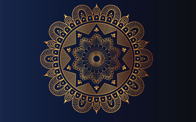 Ornamental luxury mandala pattern design