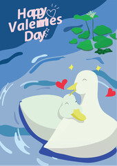 Valentines Day Cute Illustration