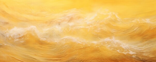 Abstract water ocean wave, mustard, ochre, amber texture