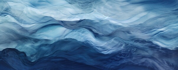 Abstract water ocean wave, navy, midnight blue, indigo texture