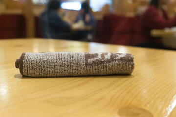 おしぼりタオル　飲食店