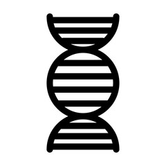 Dna line icon. Rna, gene, child, biology, molecule, parents, acid, genetics, cell, blood, genome. Vector icon for business and advertising