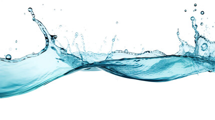 water splash isolated