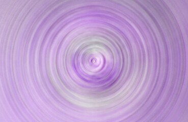 Abstract pattern, blurred circles in neon violet purple pink colors in radial spin effect. Round shapes from center to outer side, motion spinning blur. Fresh modern fashion trend in color combination