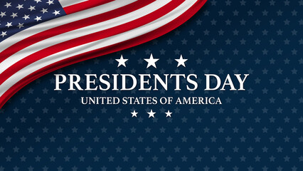 Presidents Day Background - obrazy, fototapety, plakaty