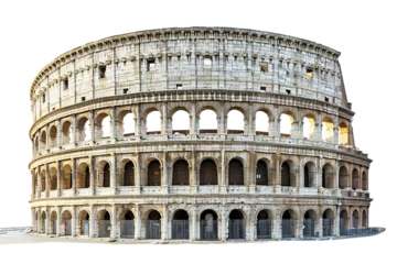 Papier Peint photo Colisée Roman Colosseum isolated on transparent background