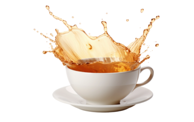 Engaging the Senses with Your Preferred Cup on White or PNG Transparent Background