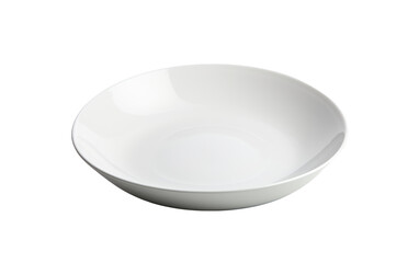 Crafted Elegance for Every Meal on a Dinner Plate on White or PNG Transparent Background