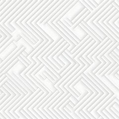 Geometric Elegance: The Clean Aesthetics of a White Background