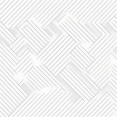 Geometric Elegance: The Clean Aesthetics of a White Background