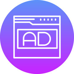 Website Ads Icon