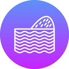 Sea Landscape Icon