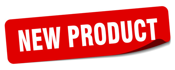 new product sticker. new product label - obrazy, fototapety, plakaty