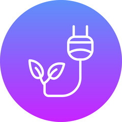 Eco Power Socket Icon