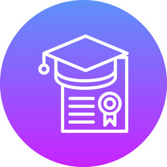 Graduation Diploma Icon