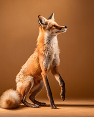 Obraz premium Red Fox Balletic Poses