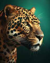 Mysterious Jaguar Stare