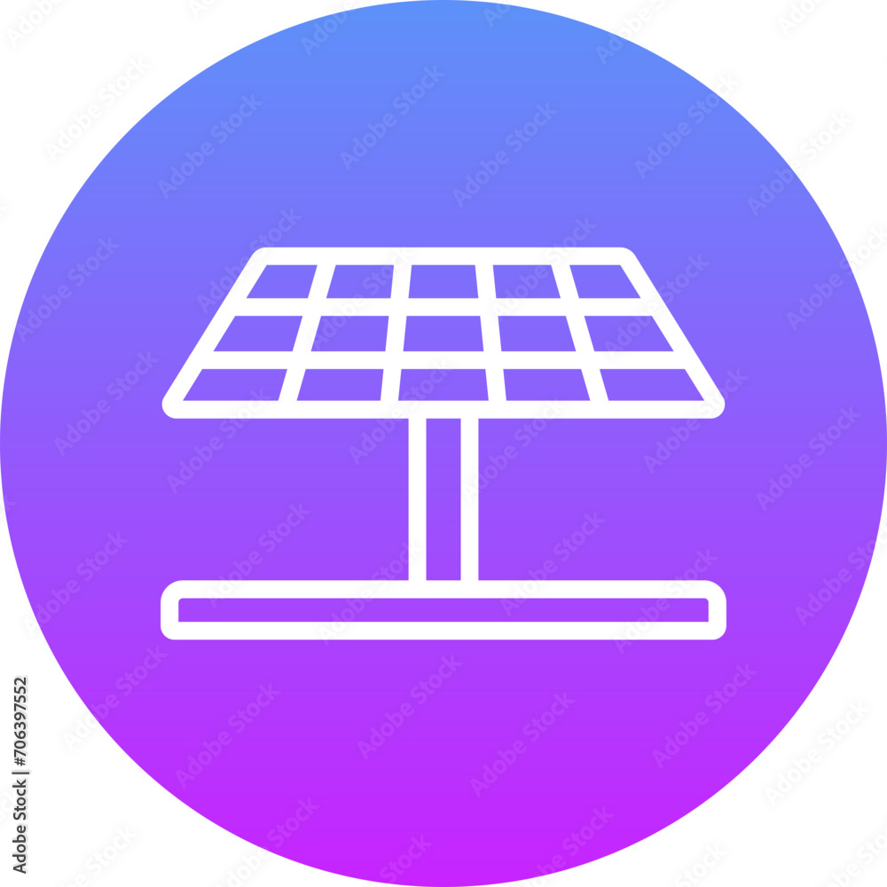 Canvas Prints solar panel icon