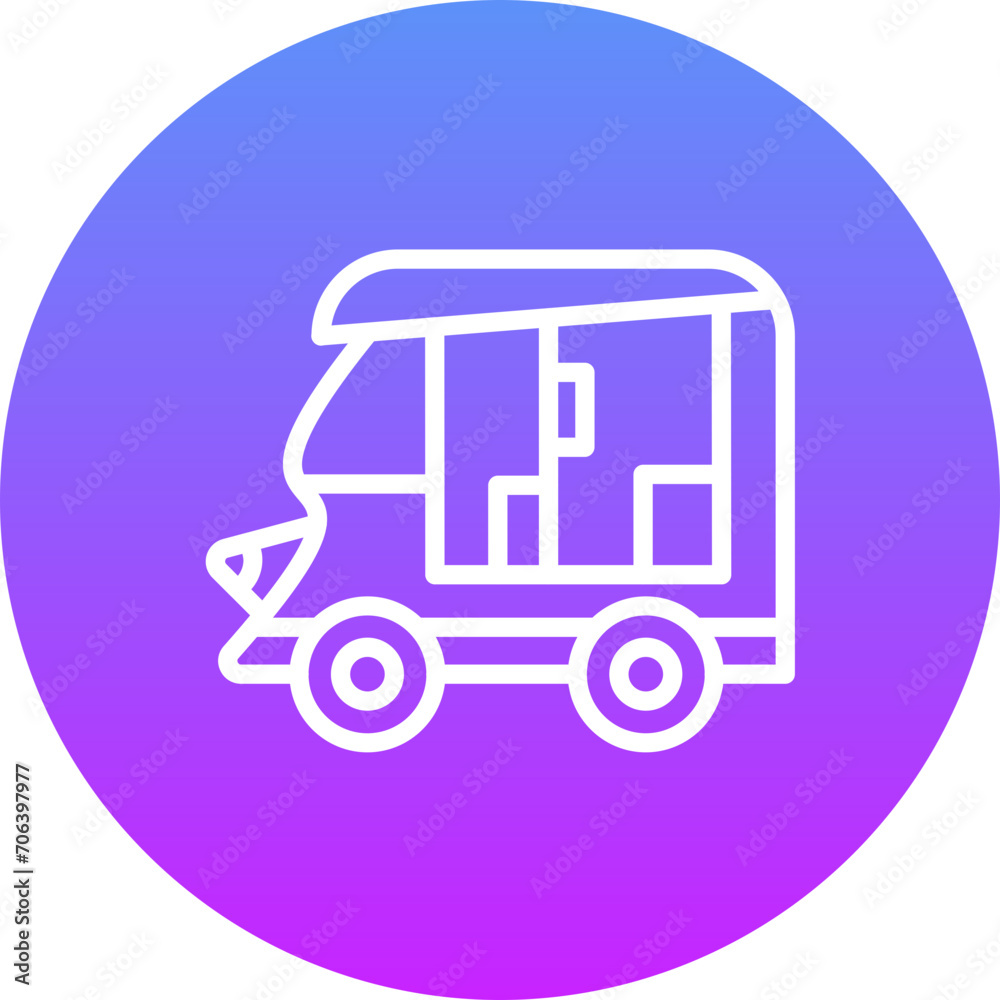 Poster Tuk Tuk Icon