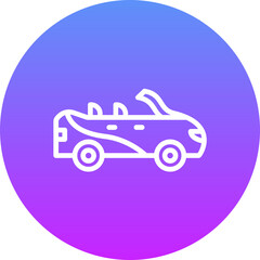 Convertible Car Icon