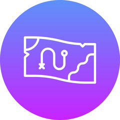 Treasure Map Icon