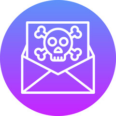 Email Hacked Icon